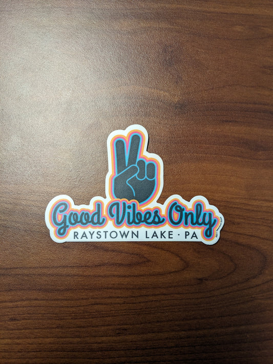 Raystown Lake Good Vibes Sticker